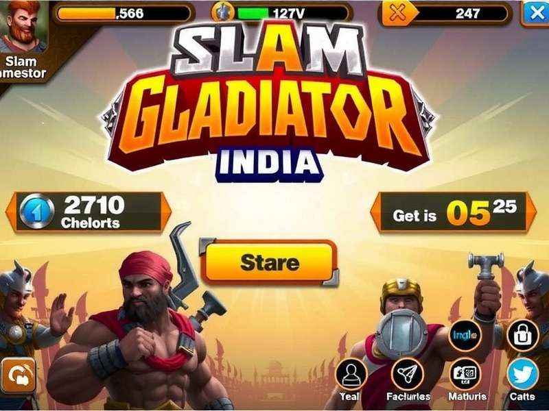Slam Gladiator India Download Growth